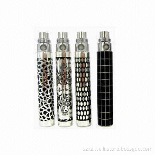 Electronic Cigarette Batteries, Compatible with CE4 and CE5 Clearomizers, 1,100mAh Capacity